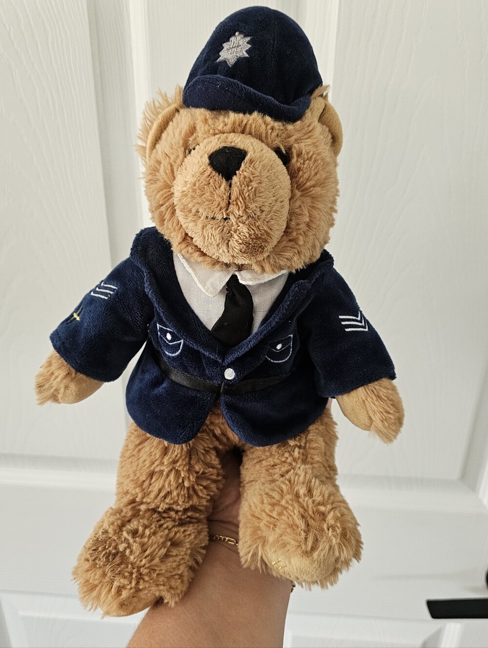 HARRODS London Knightsbridge Police Plush Teddy Bear UK Toy Collectible